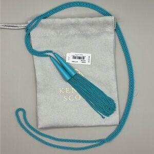 Kendra Scott Phara Turquoise Tassel Necklace NWT